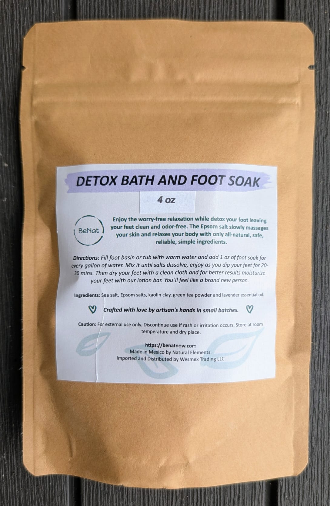 Bath and Foot Soak by BeNat