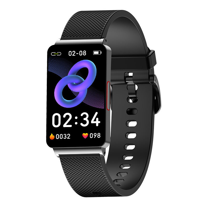 Blood Glucose EP08 Smart Bracelet Android Compatible Touch Screen Smartwatch With USB Magnetic Charging Sleek Design by StepUp Coffee