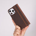 Decatur Leather iPhone 16 Pro Max Folio Case by TORONATA