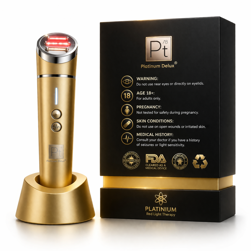 Platinum Gold Red Light Therapy by Luxury Skincare