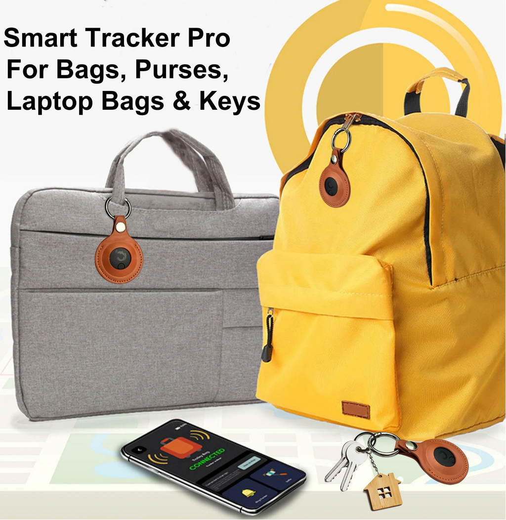 Dolphin Smart Bluetooth Tracker Pro with Case by Most versatile tracker | Pair with keys, bags, toys and more | 6 months battery life - replaceable battery