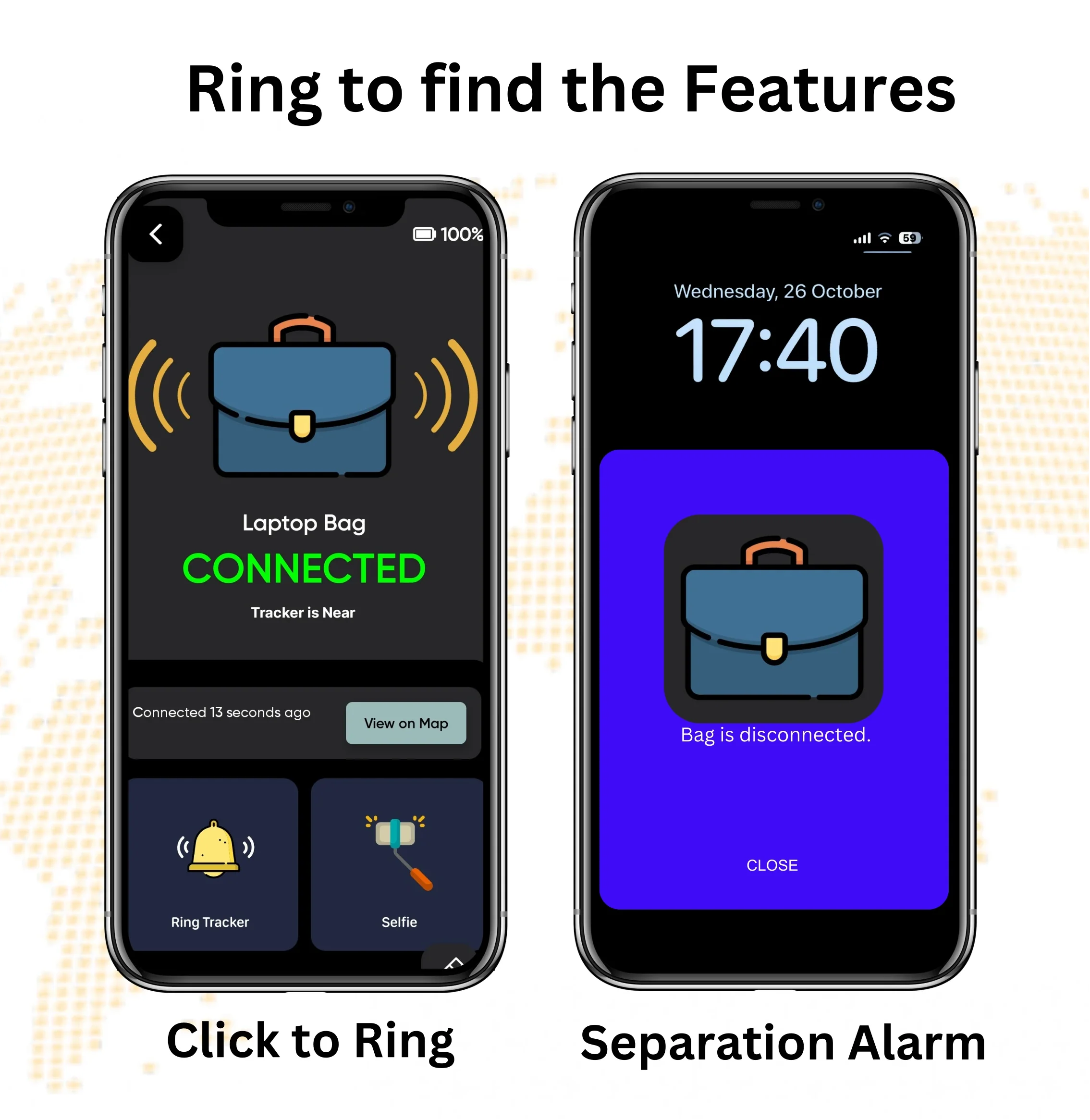 Dolphin Smart Bluetooth Tracker Pro with Case by Most versatile tracker | Pair with keys, bags, toys and more | 6 months battery life - replaceable battery