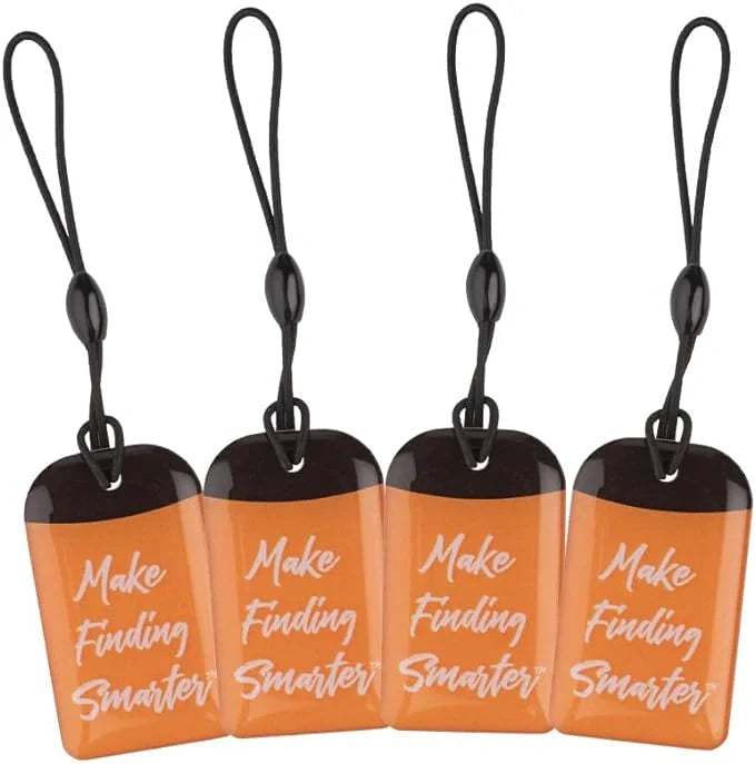Smart Key Security Tag by Key Tag I Pair with keys, bags, toys and more